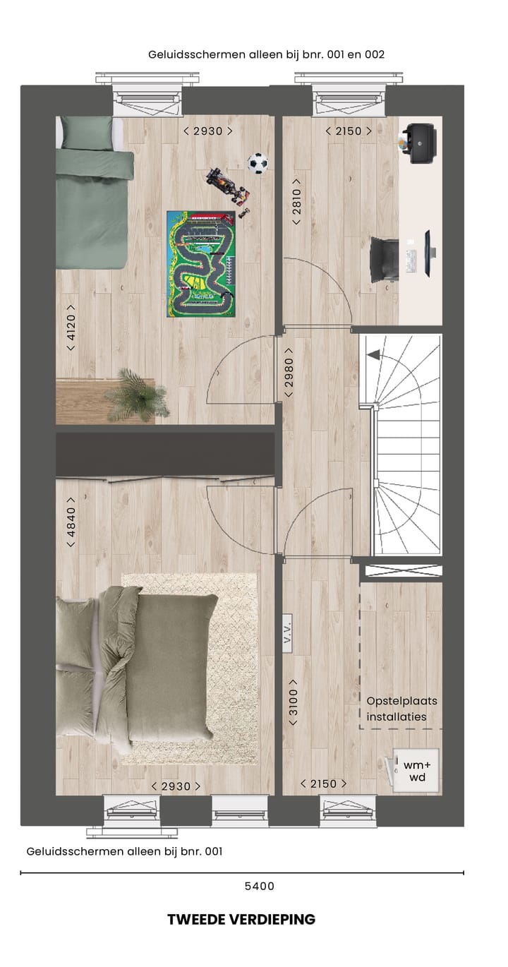 Foto 10 van Bouwnummer 1 - Kadewoning type A (Bouwnr. 1)