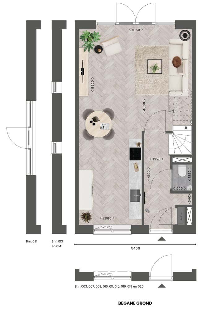 Foto 8 van Bouwnummer 5 - Kadewoning type B (Bouwnr. 5)