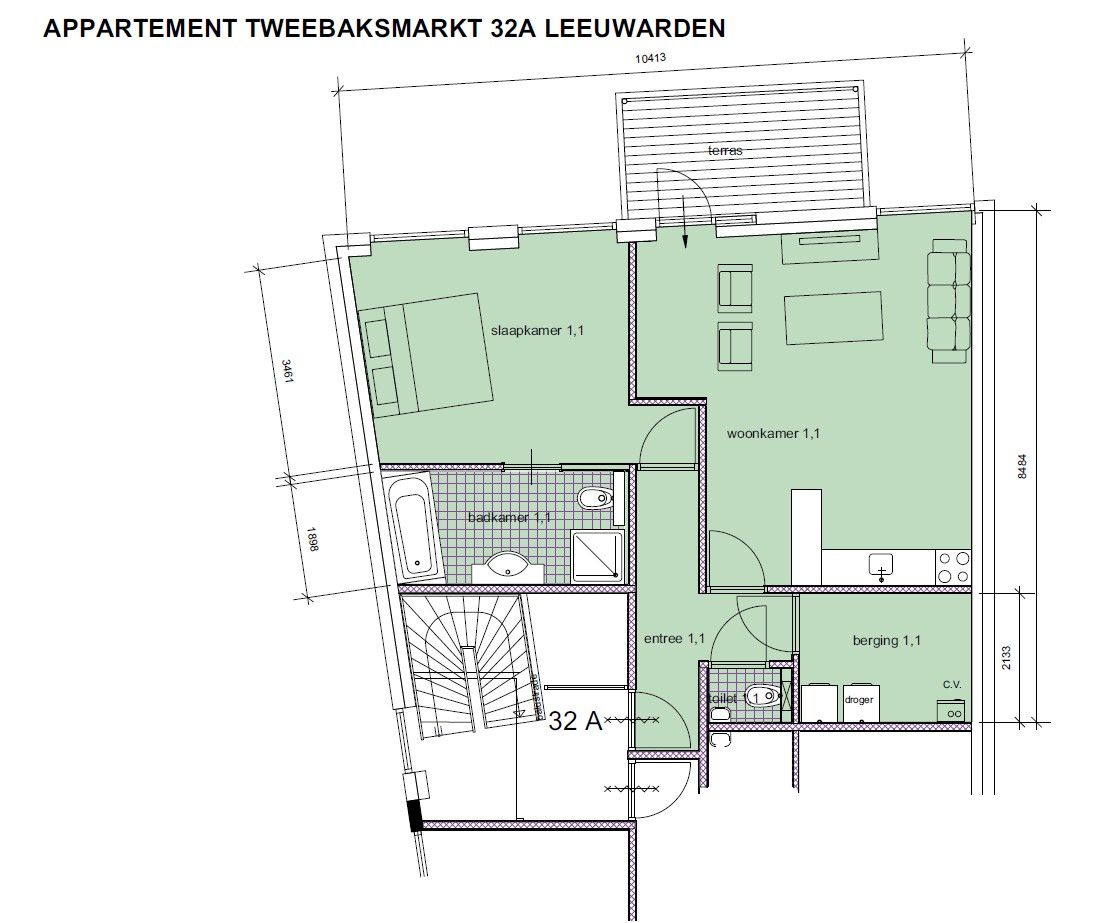 Foto 21 van Tweebaksmarkt 32-A