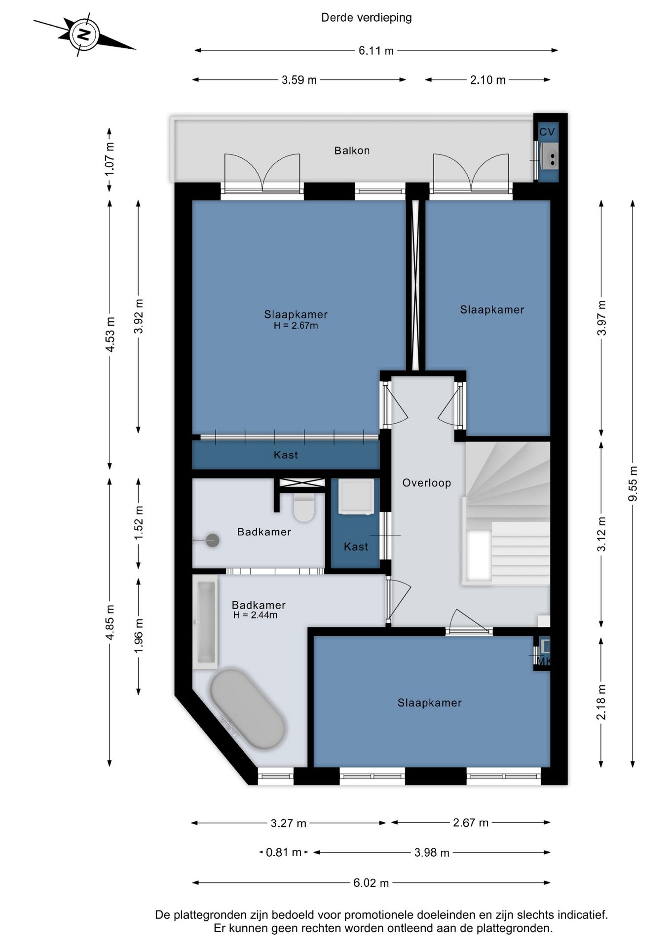 Foto 42 van John Franklinstraat 61-3