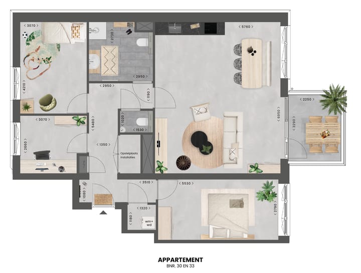 Foto 7 van Bouwnummer 33 - Kadeappartement type E (Bouwnr. 33)