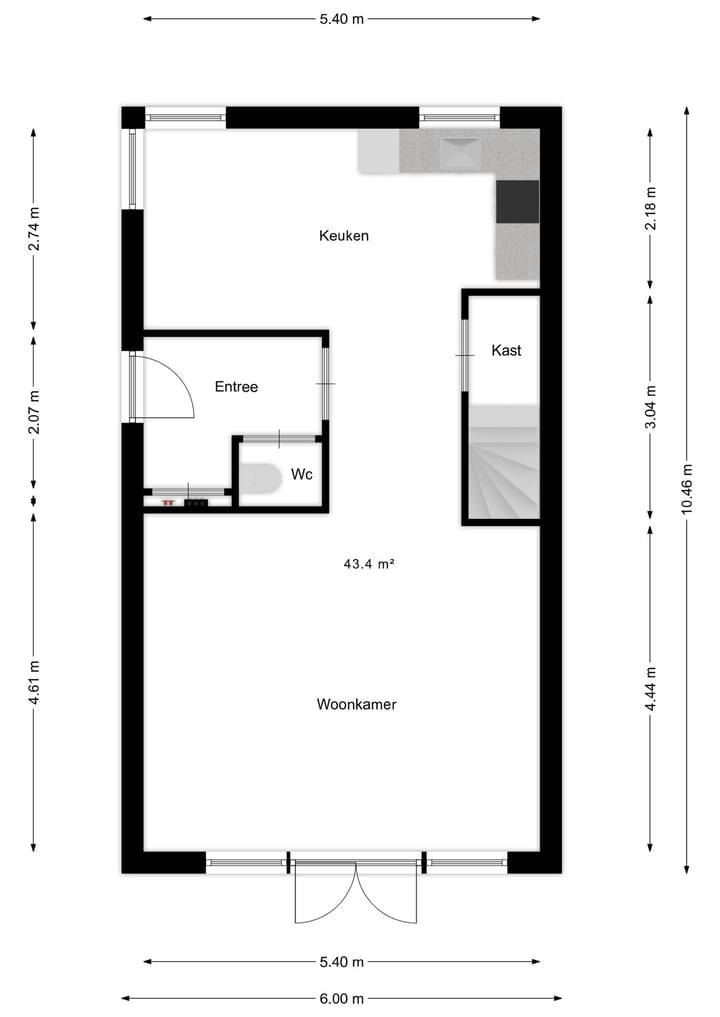 Foto 35 van Graaf Engelbrechtstraat 1-A