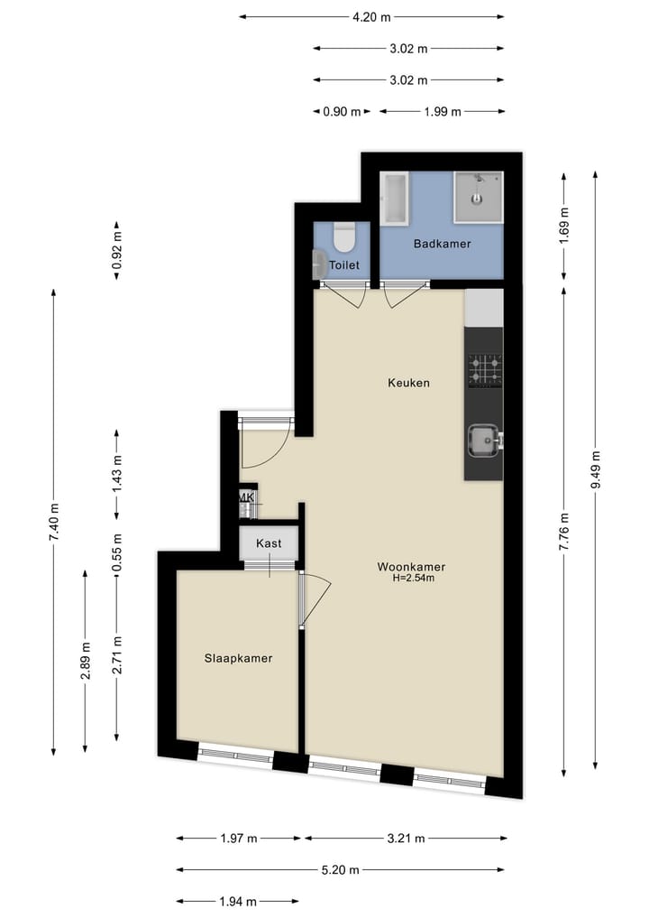 Foto 24 van Oudegracht 70-A