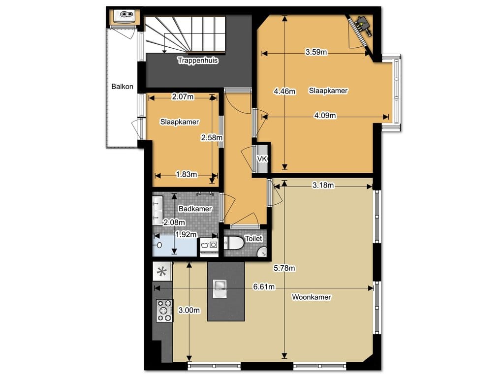 Photo 21 of Ten Katestraat 42-1