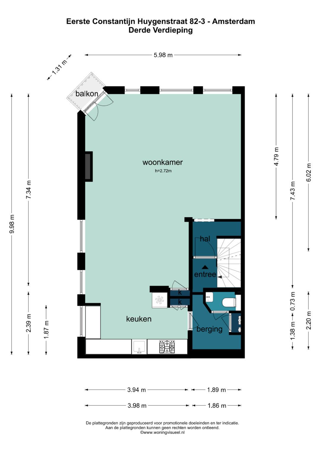Foto 40 van Eerste Constantijn Huygensstraat 82-3