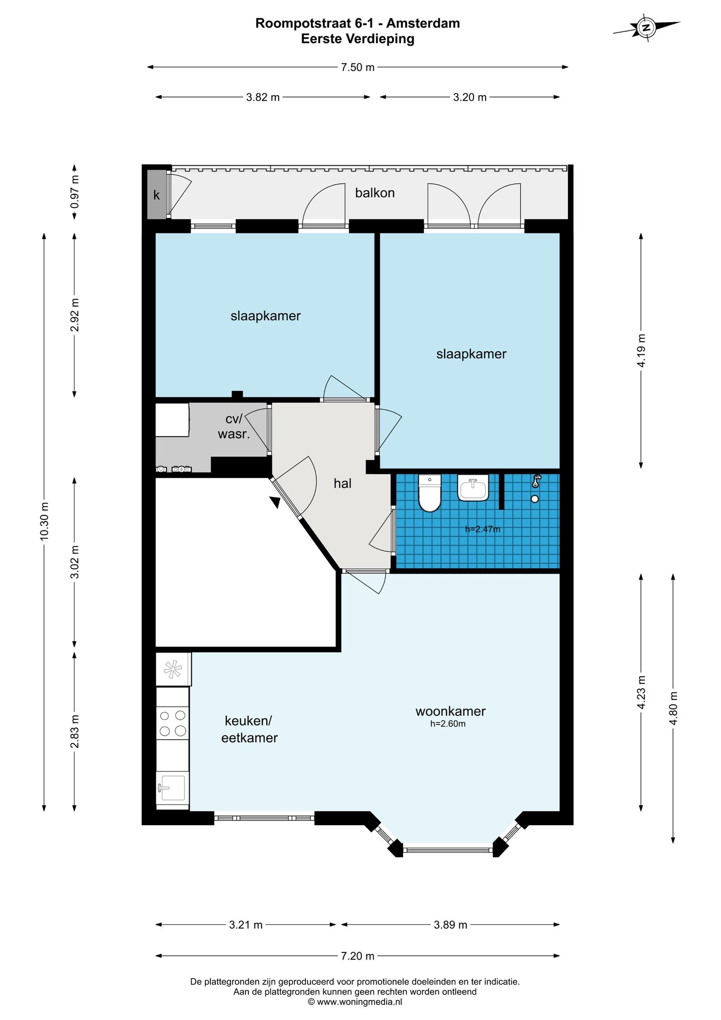 Foto 25 van Roompotstraat 6-1