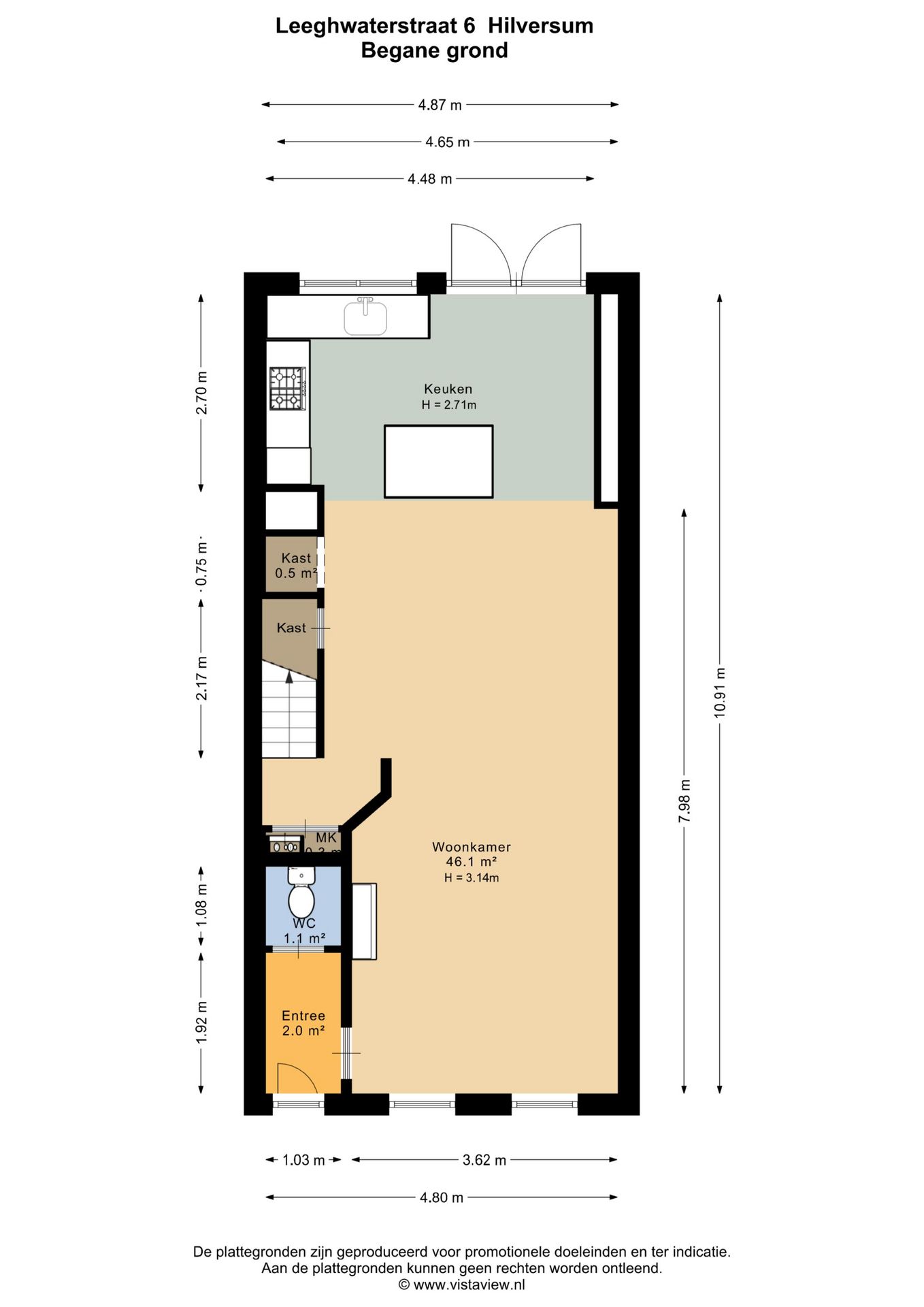 Foto 40 van Leeghwaterstraat 6