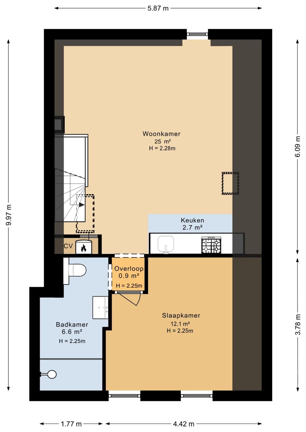 Foto 30 van Copernicusstraat 53-B