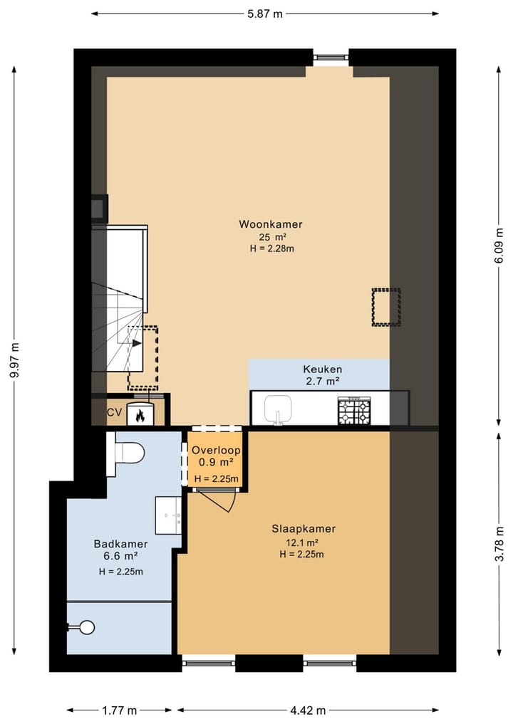 Photo 30 of Copernicusstraat 53-B