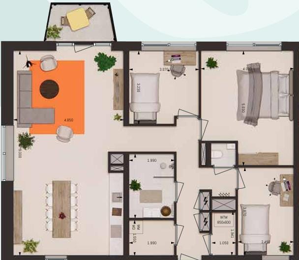 Foto 4 van Fascinatio Boulevard 686-F