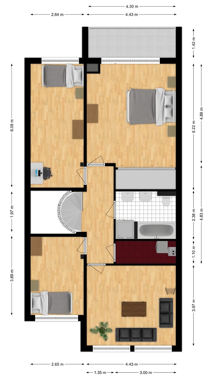 Foto 66 van Noordzijde 56