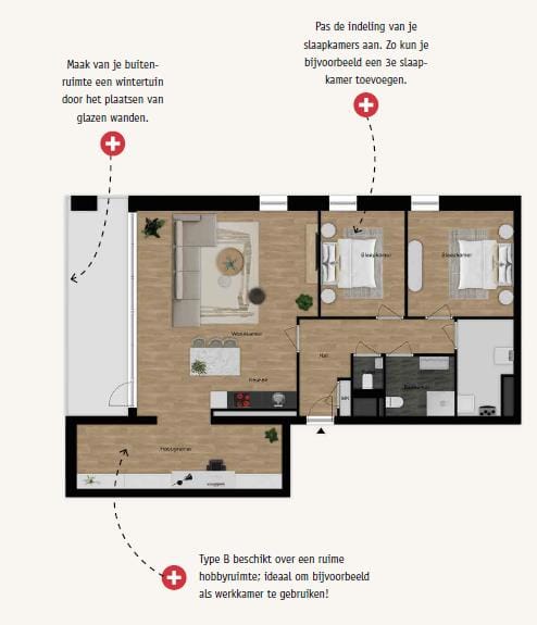 Foto 5 van De Versterking - Type B (Bouwnr. 2-1)