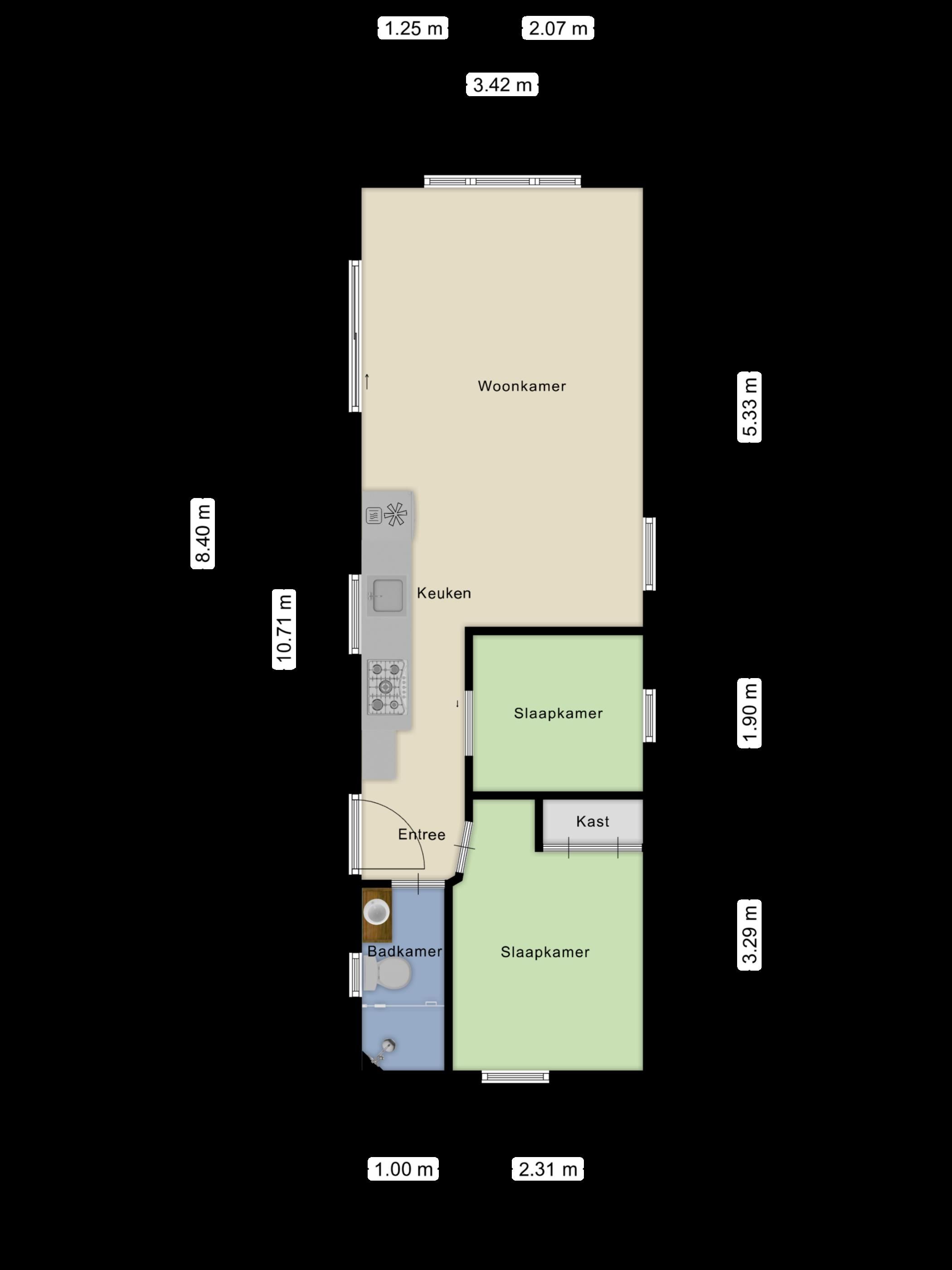 Foto 21 van Groenelaantje 25-84