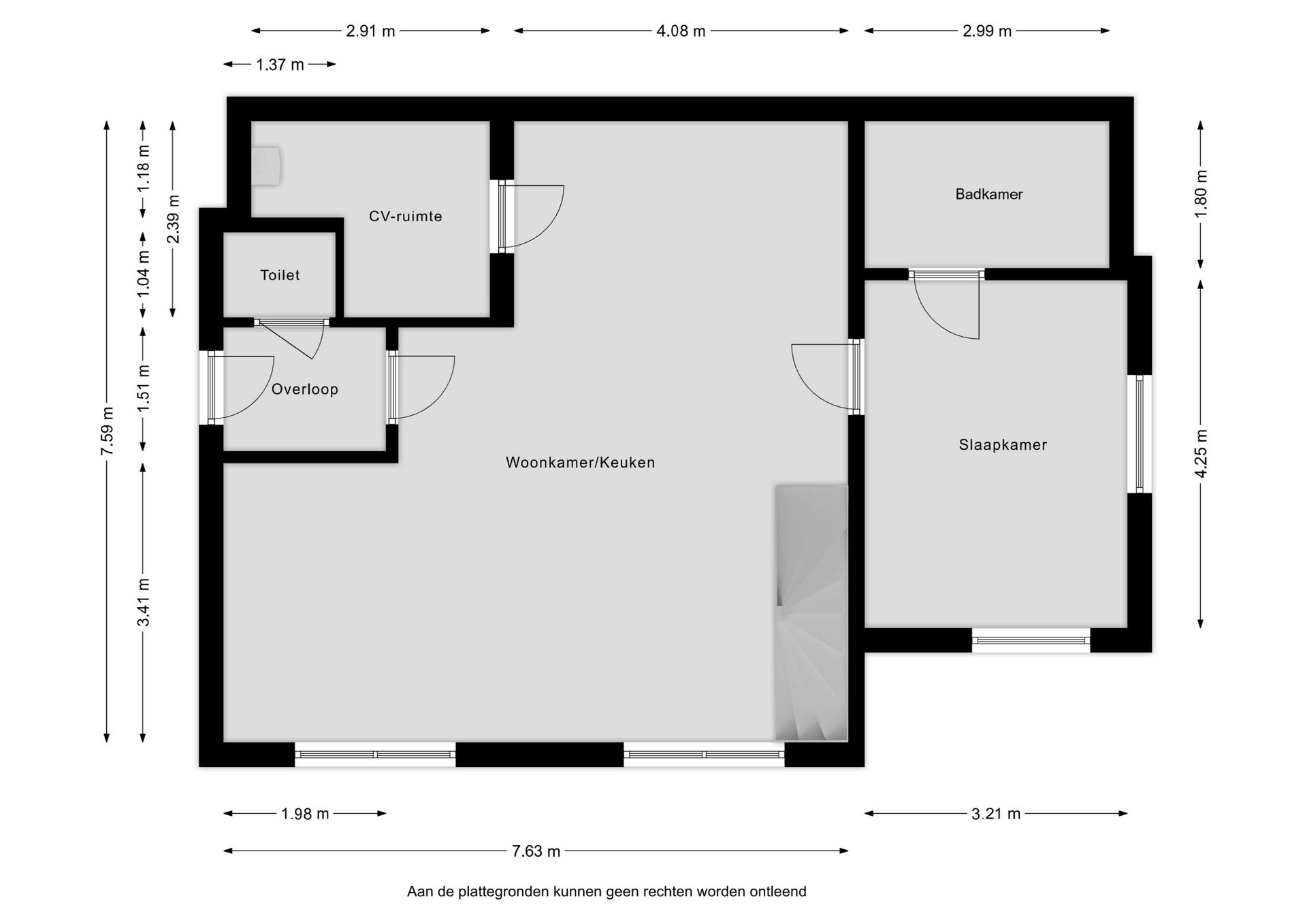 Foto 12 van Jachthavenstraat 1-F