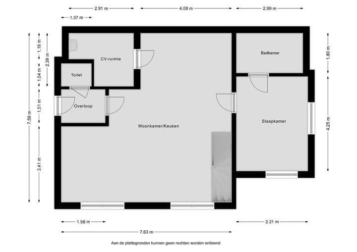 Foto 12 van Jachthavenstraat 1-F