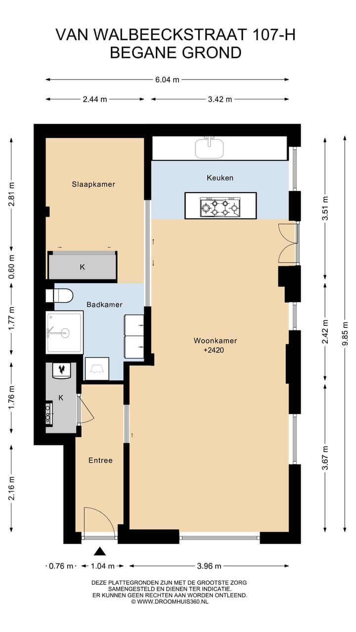 Foto 27 van Van Walbeeckstraat 107-H