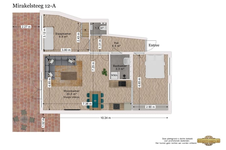 Foto 50 van Mirakelsteeg 12-A