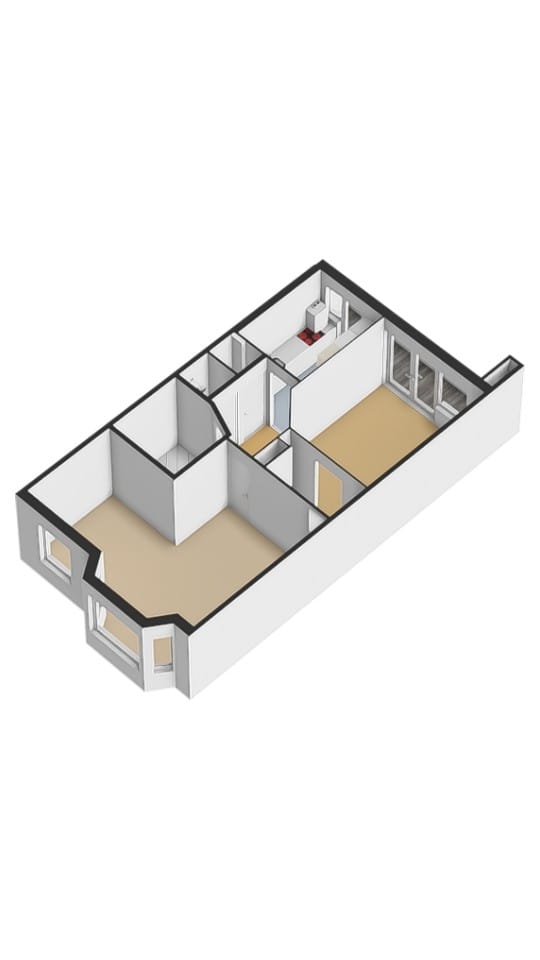 Foto 27 van Kribbestraat 27-1