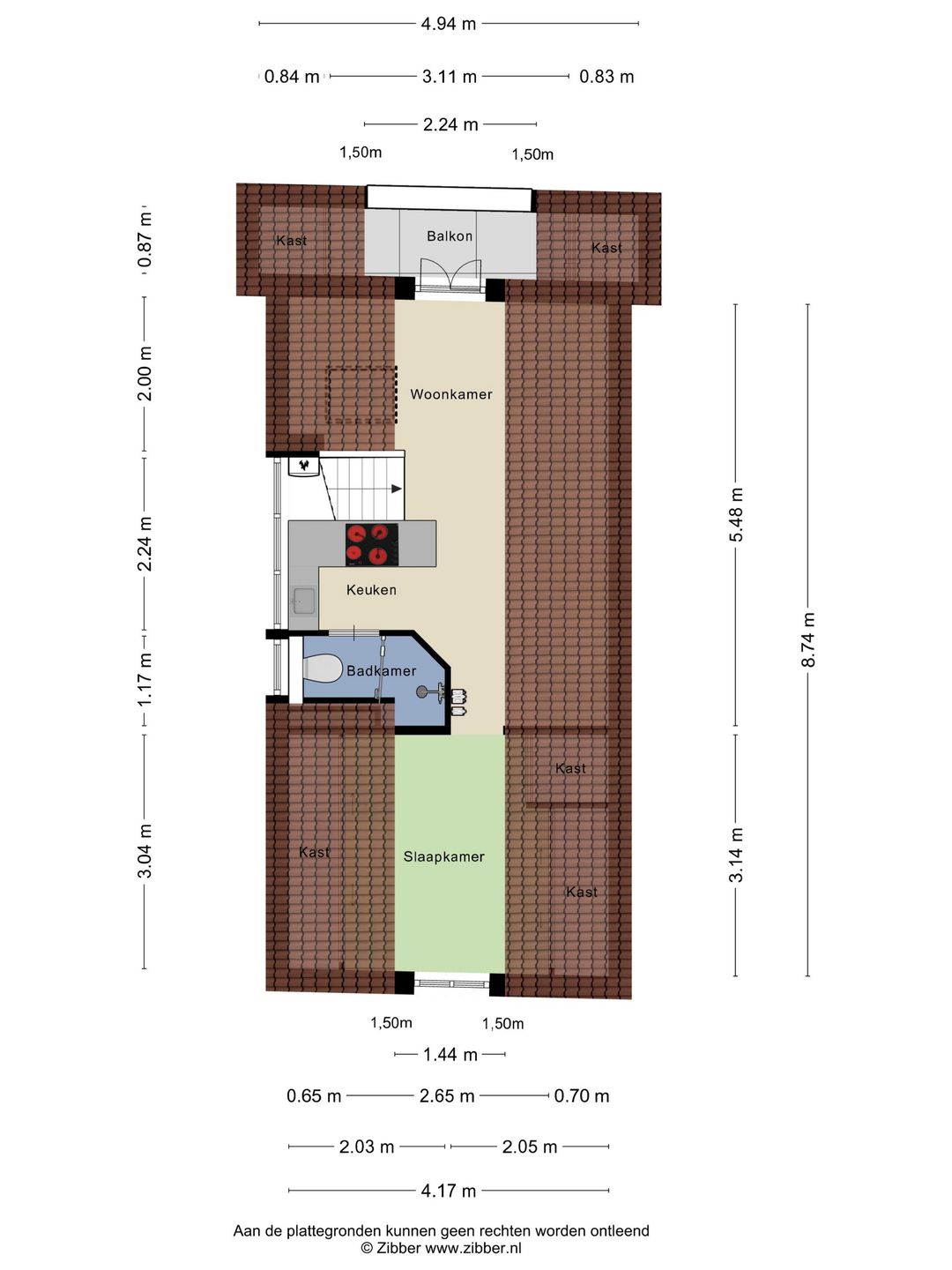 Foto 16 van Turfmarkt 3-E