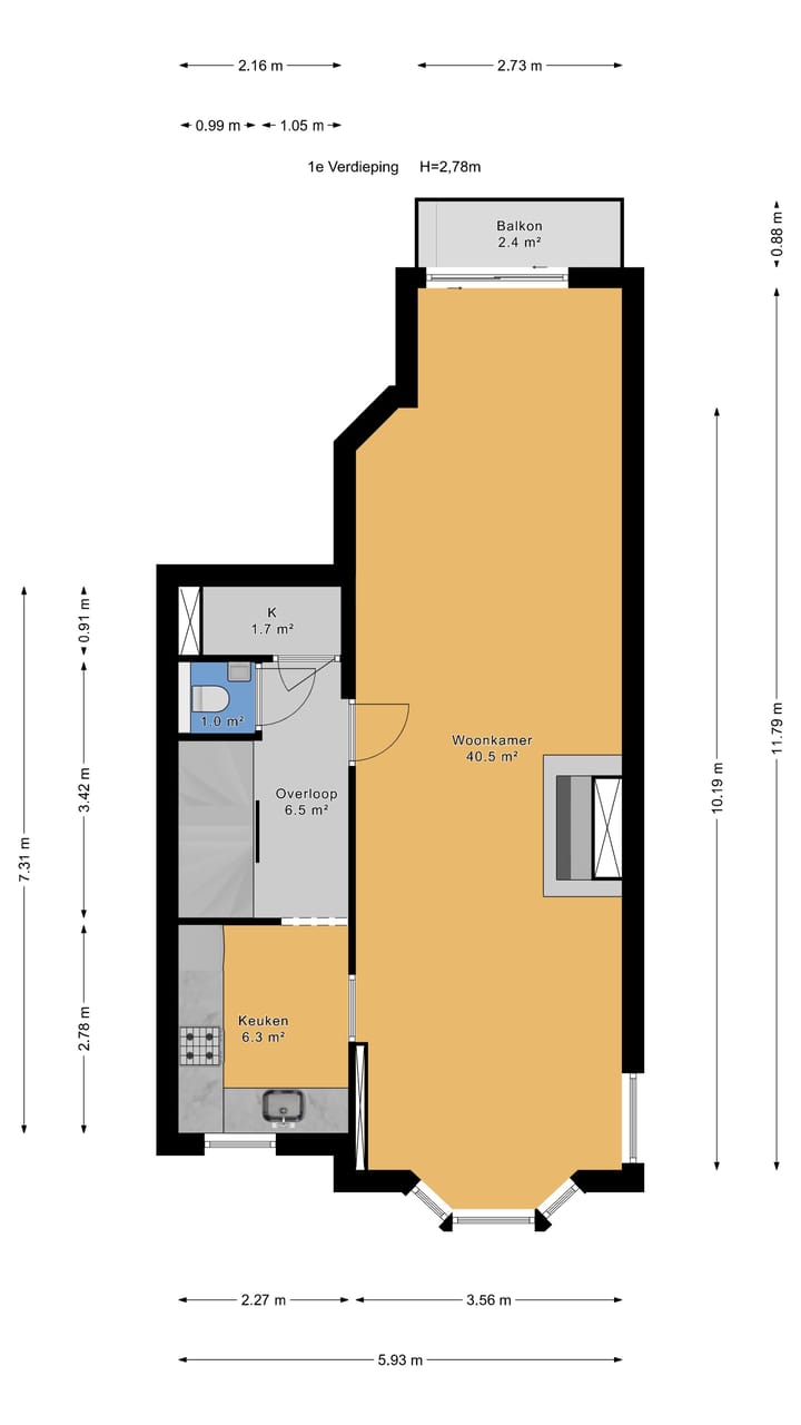 Foto 56 van Broekslootkade 69