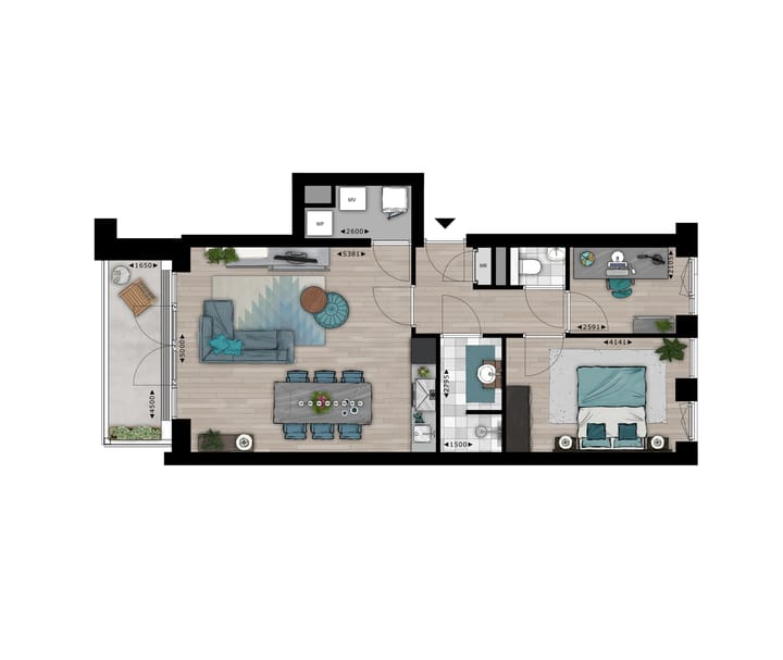 Foto 3 van Z (Bouwnr. 6)