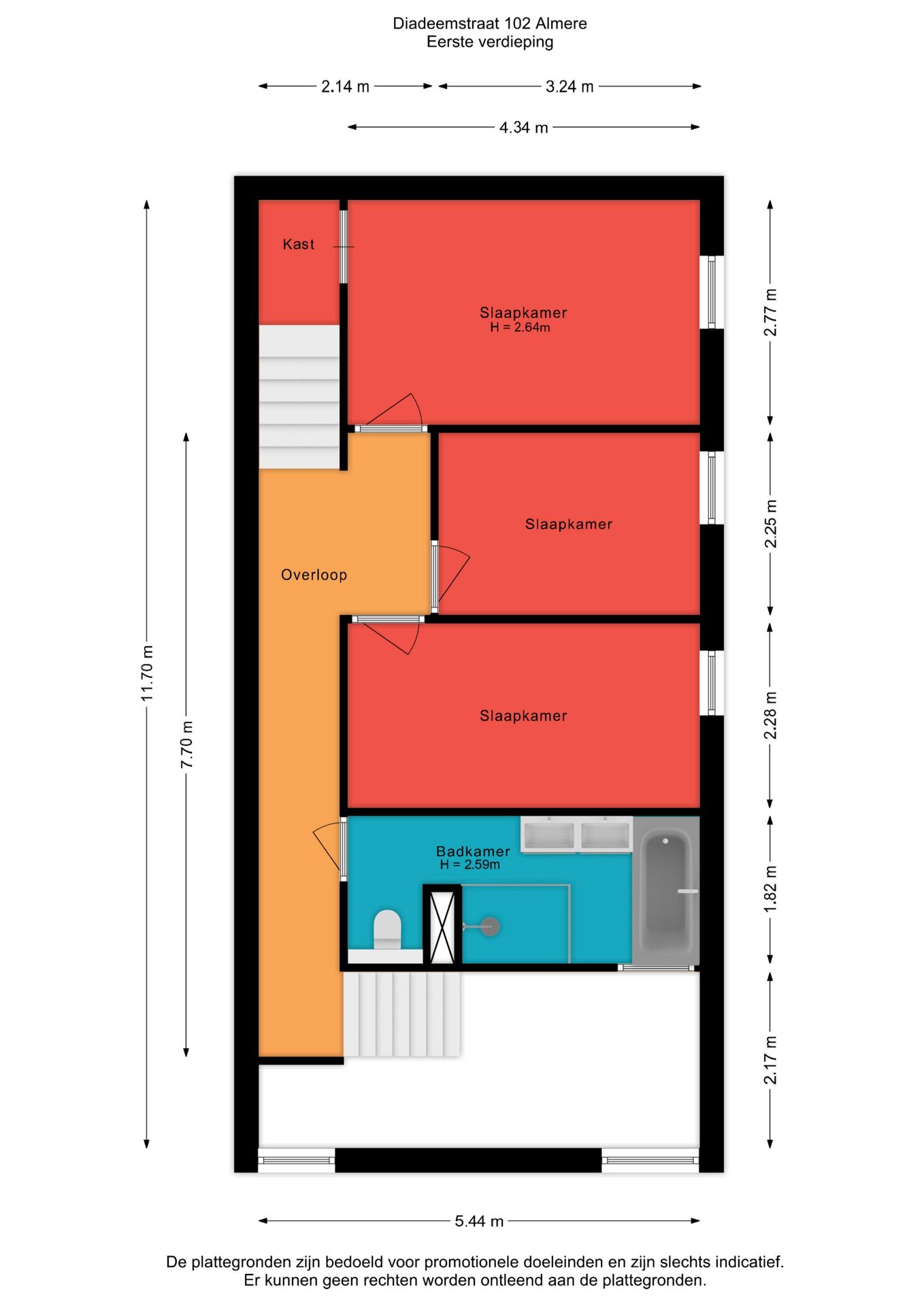 Foto 74 van Diadeemstraat 102