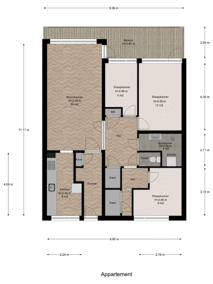 Foto 34 van Van Oldenbarneveltstraat 424