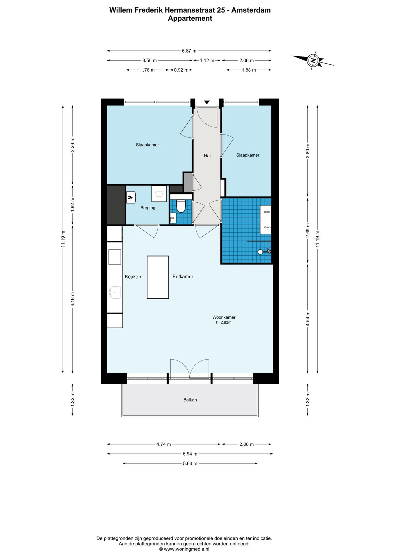 Foto 25 van Willem Frederik Hermansstraat 25