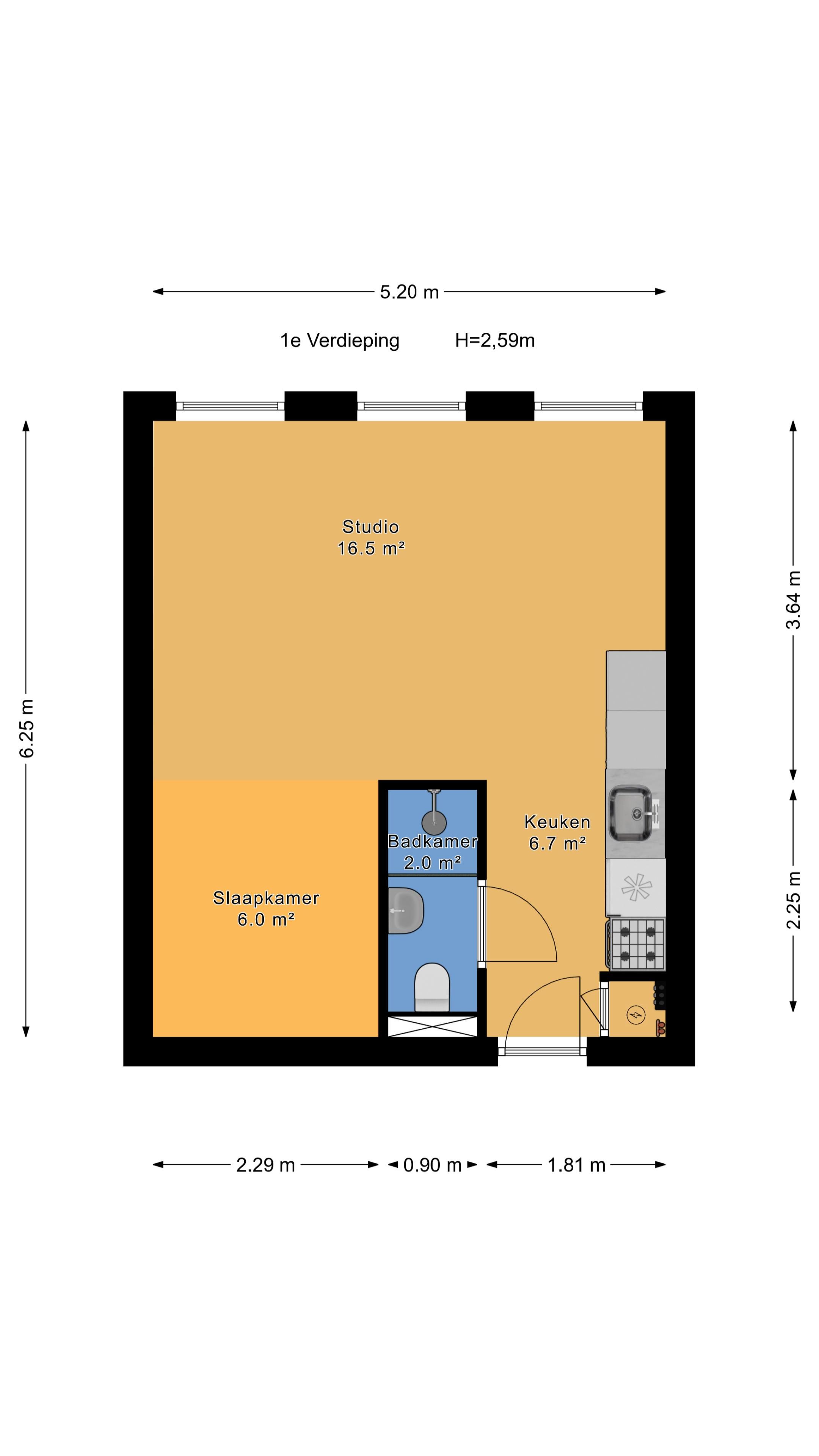 Foto 24 van Kanonstraat 18