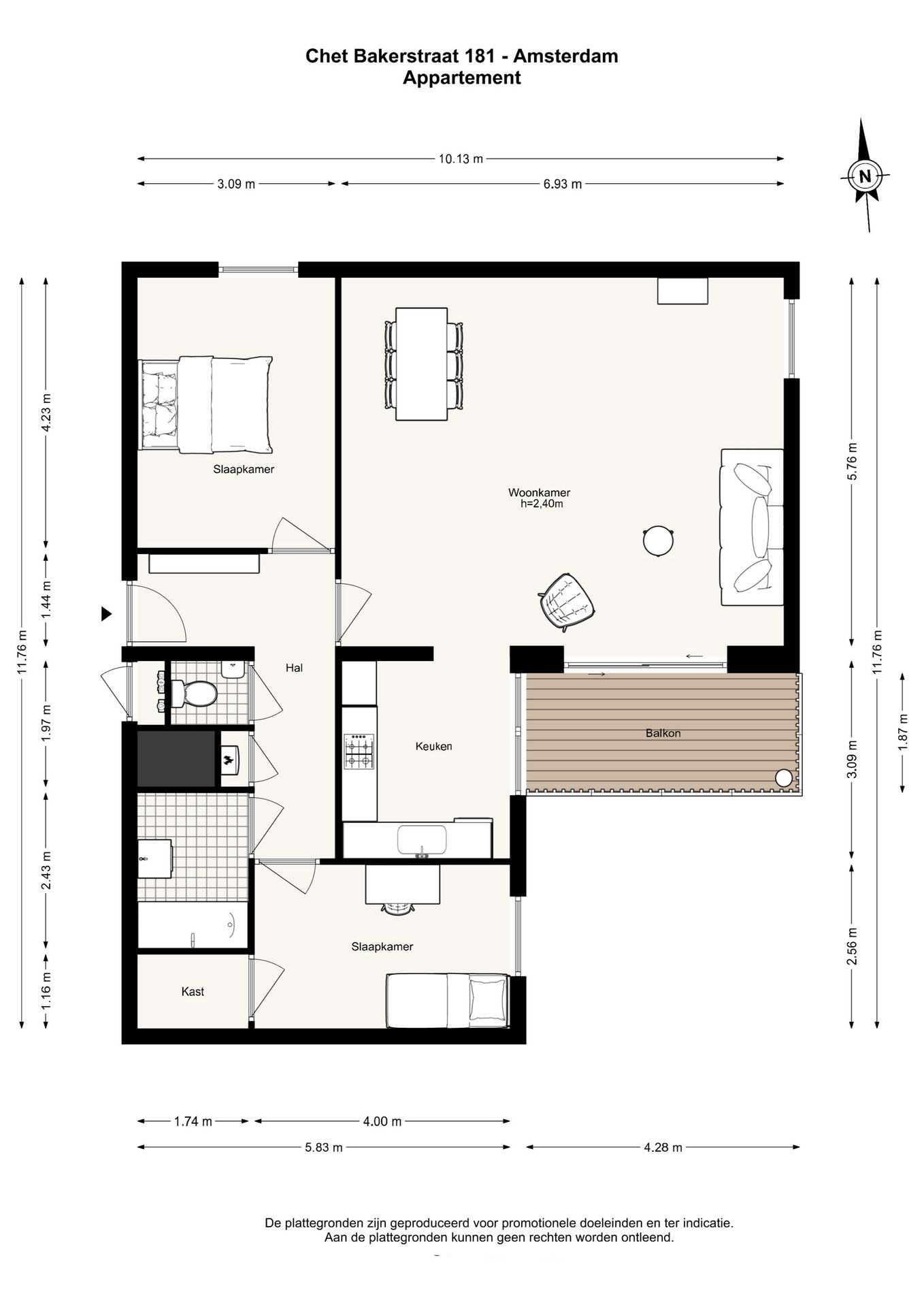 Foto 20 van Chet Bakerstraat 181