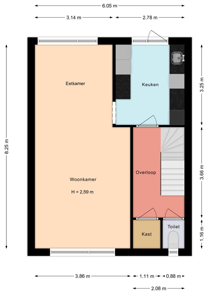 Foto 24 van Hertogstraat 8