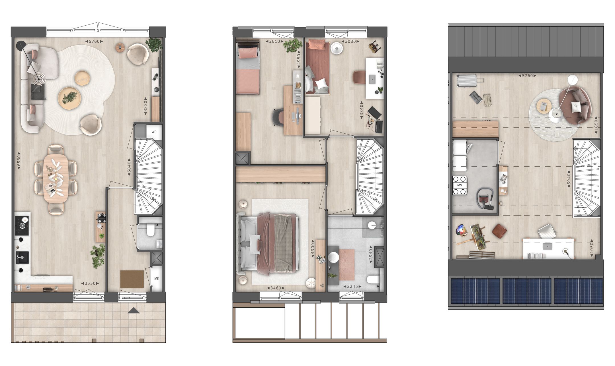 Foto 6 van Tussenwoning (Bouwnr. 7)