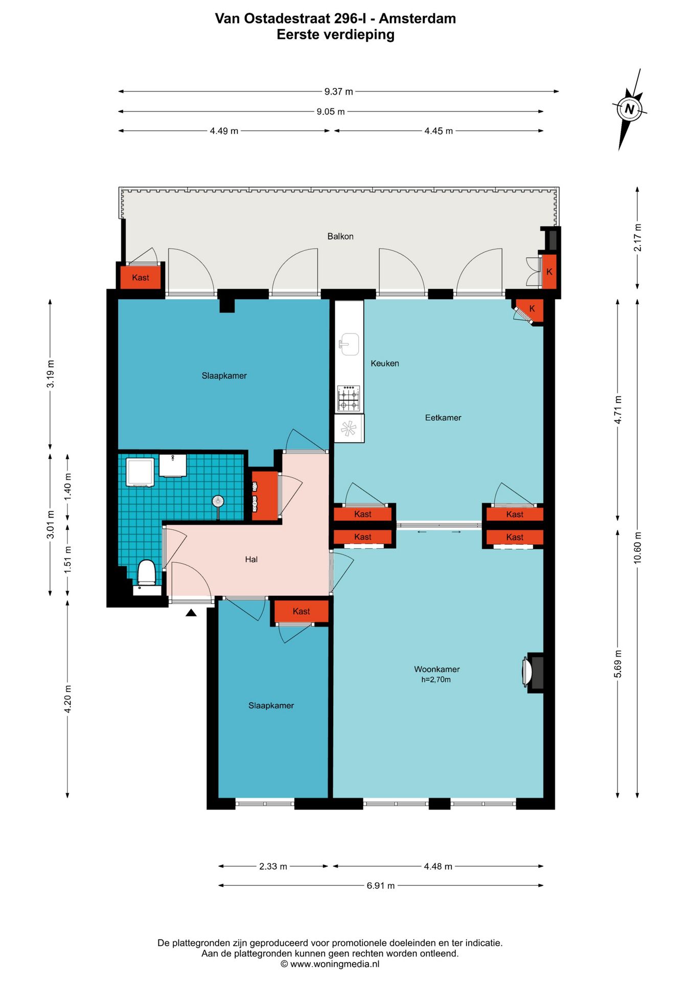 Foto 25 van Van Ostadestraat 296-1