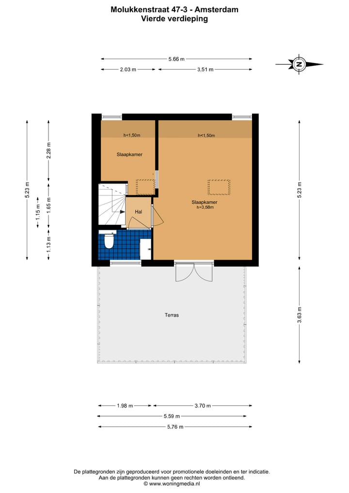 Foto 40 van Molukkenstraat 47-3
