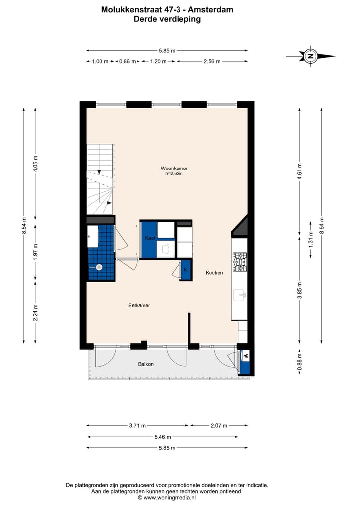 Foto 39 van Molukkenstraat 47-3
