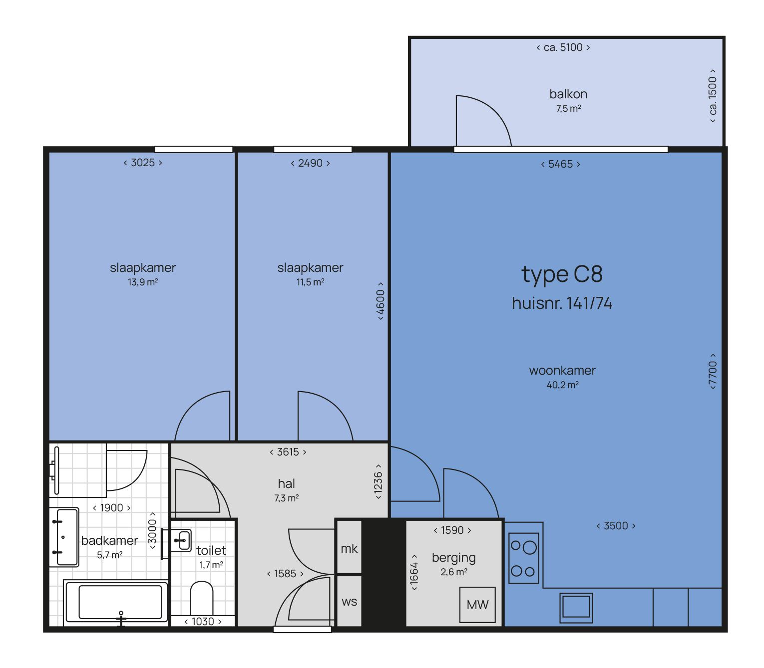 Foto 30 van Friesestraatweg 141-74