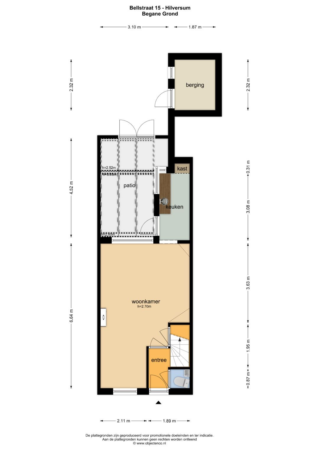 Foto 22 van Bellstraat 15