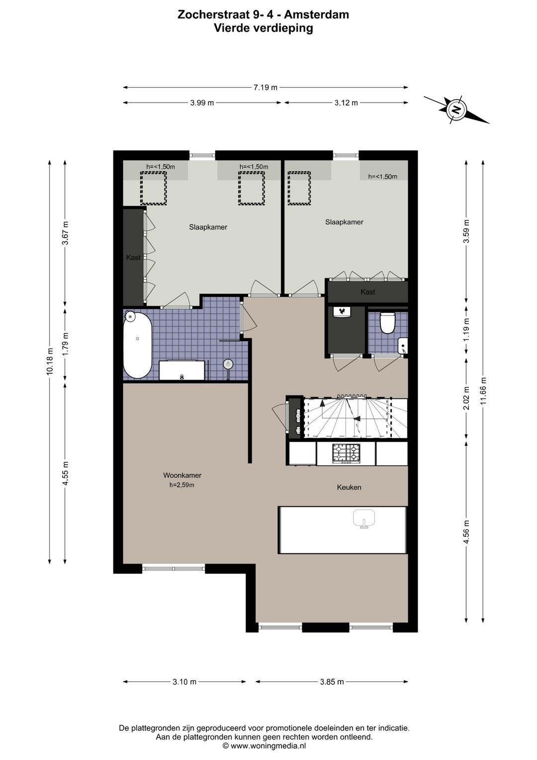 Photo 31 of Zocherstraat 9-4