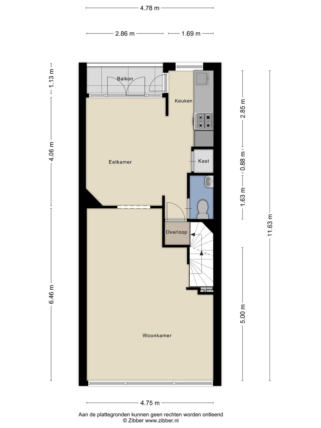 Foto 43 van Heemskerkstraat 52-B02