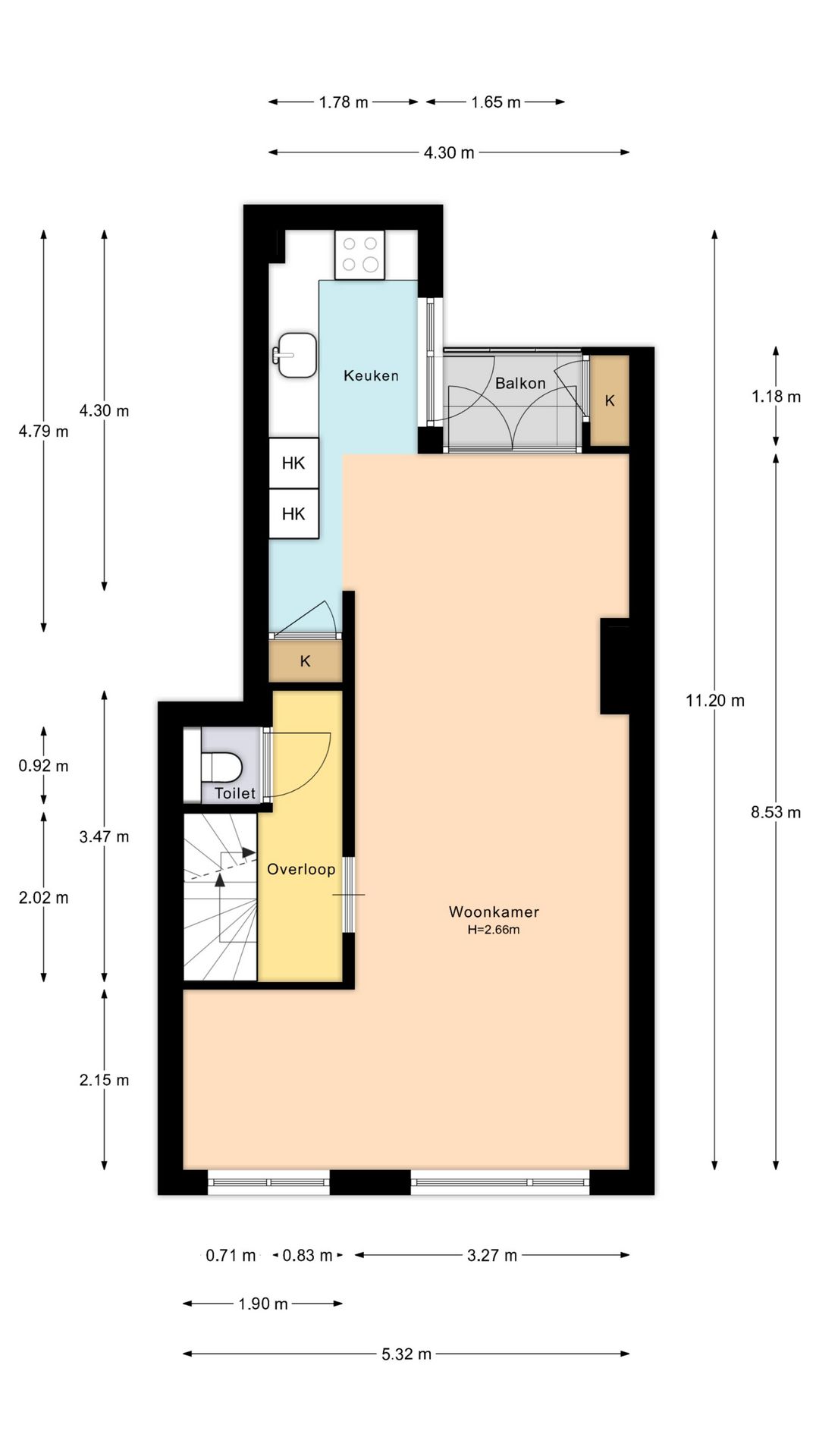 Foto 52 van Agnes van Leeuwenberchstraat 20-BS