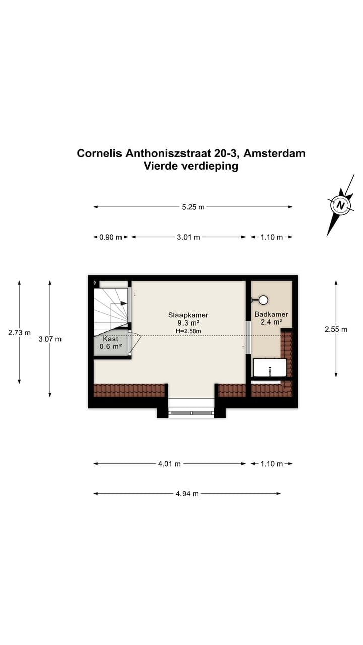 Foto 34 van Cornelis Anthoniszstraat 20-3