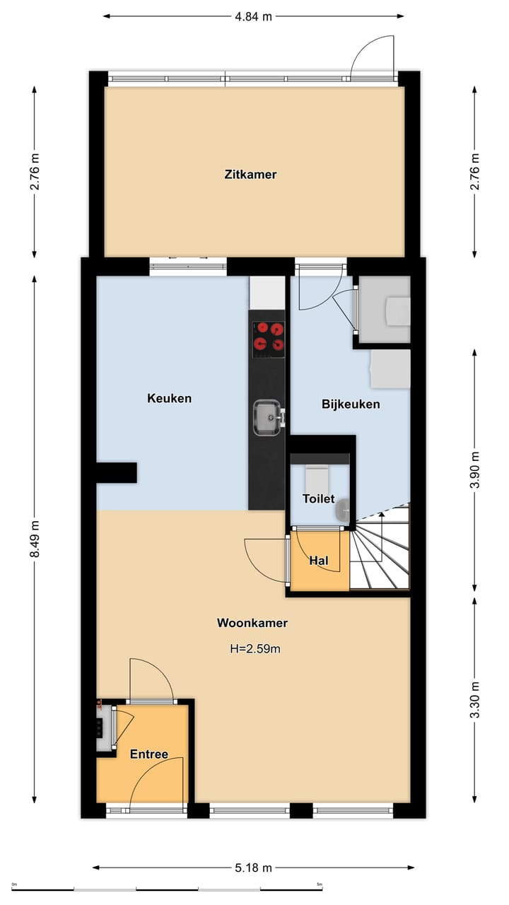 Foto 45 van Witte Wal 74
