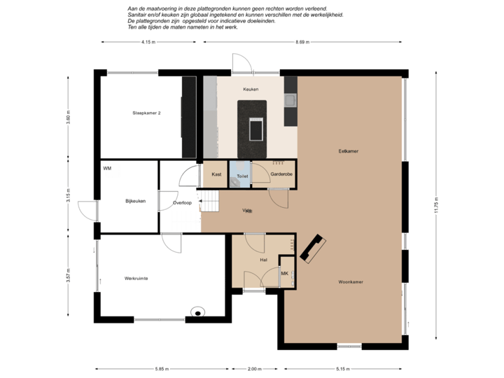 Beganegrond en Souterrain