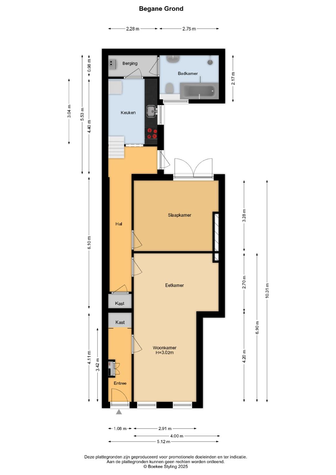 Foto 38 van Lange Bogaardstraat 18-ZW