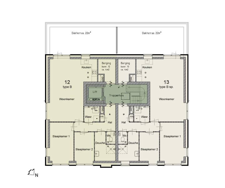 Photo 5 of Appartementen (Bouwnr. 12)