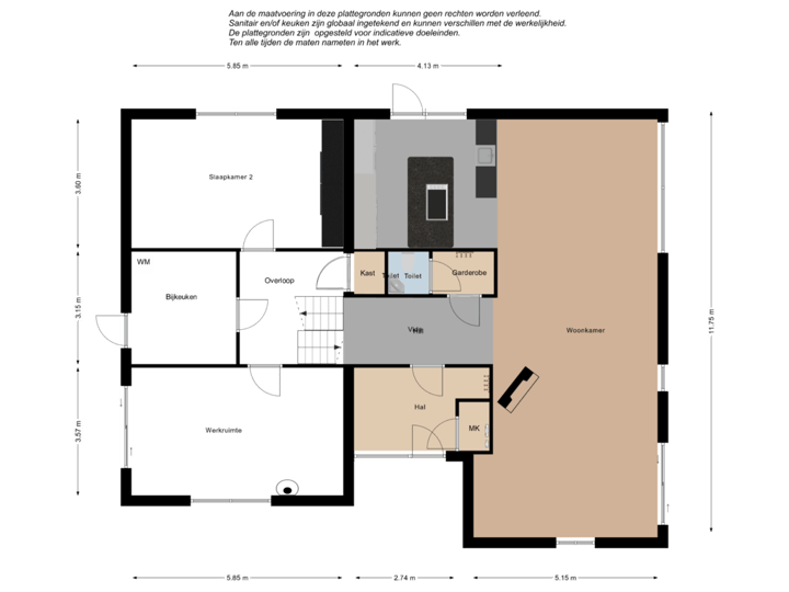 Beganegrond en Souterrain