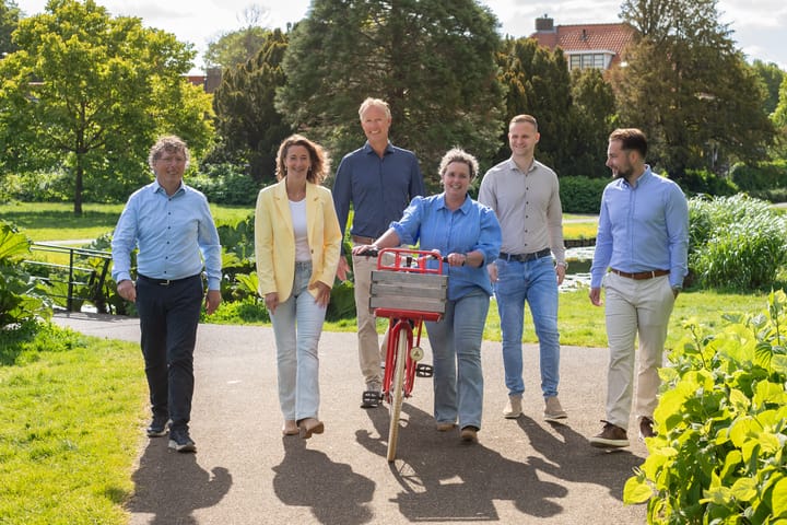 Een promotiefoto voor op kantoor