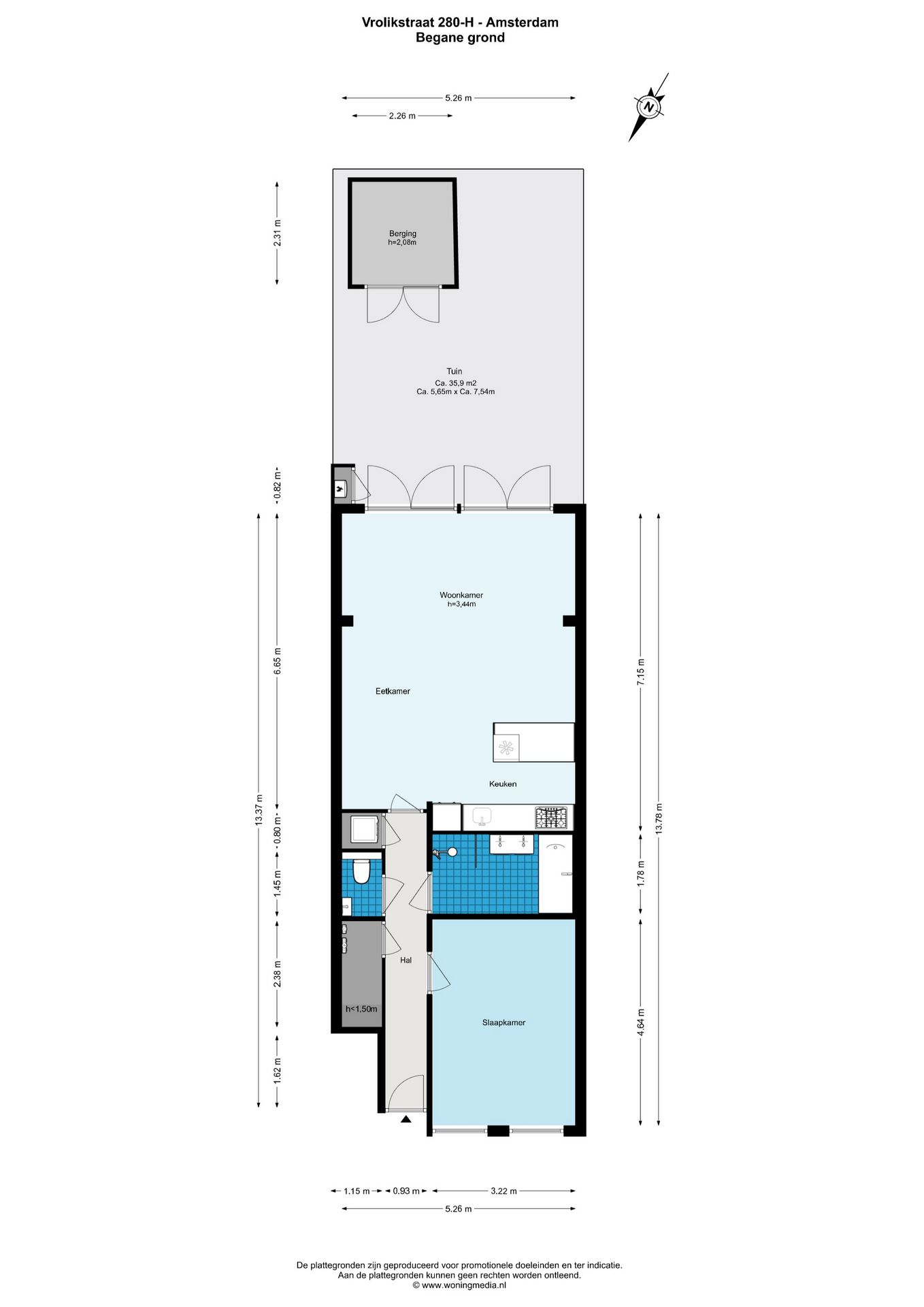 Foto 24 van Vrolikstraat 280-H