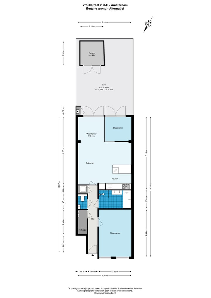 Foto 25 van Vrolikstraat 280-H