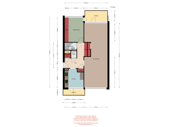 Immanuel Kantstraat 25- 2e verdieping